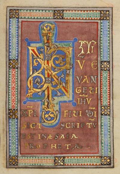 Pagina decorata dell